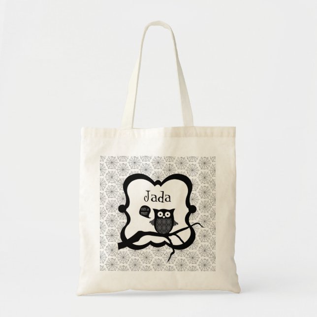 Halloween Treat Bag - Personalized Customizable (Front)