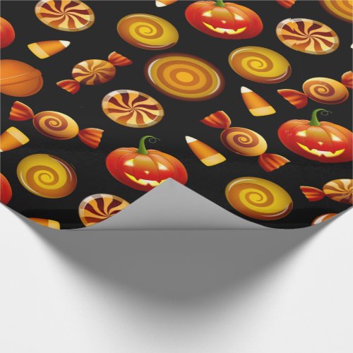 Halloween Treat Glossy Wrapping Paper 30 x 6 Wrapping Paper