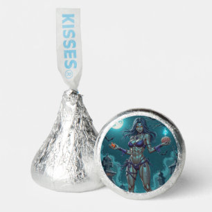 Halloween Treat or Zombie Girlfriend w Brains Hershey®'s Kisses®
