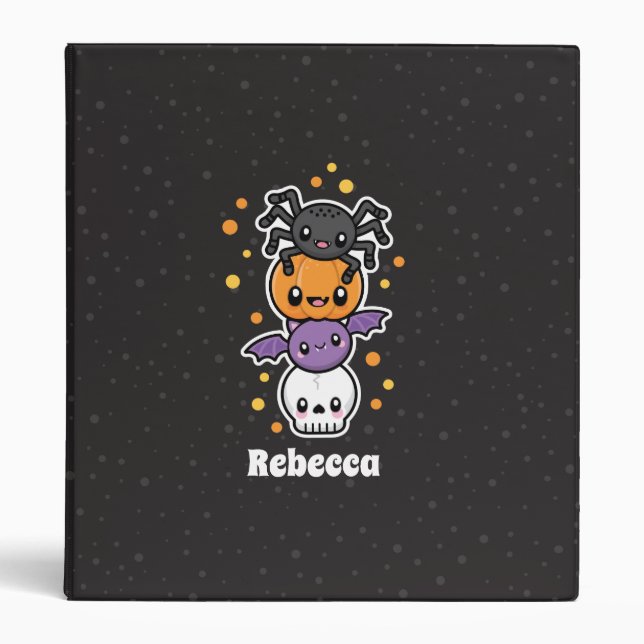 Halloween Treats 3 Ring Binder (Front)