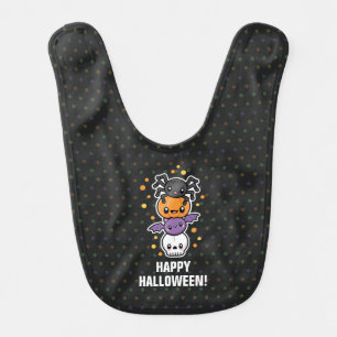Halloween Treats baby bib