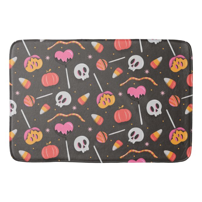 Halloween Treats Bath Mat (Front)