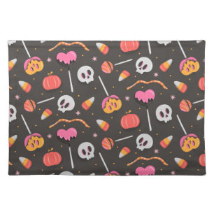 Halloween Treats Cloth Placemat