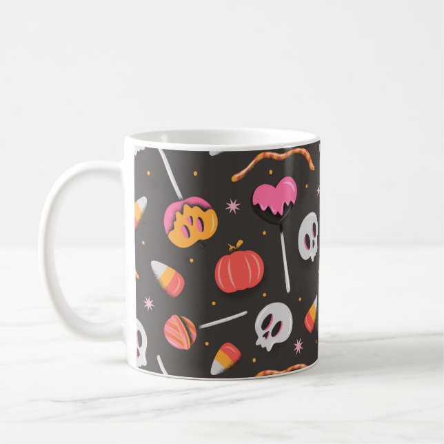Halloween Treats Coffee Mug (Left)