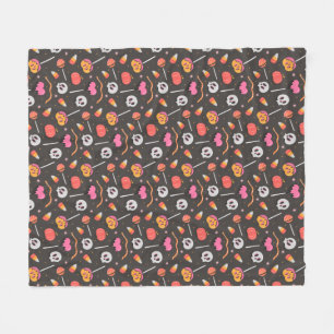 Halloween Treats Fleece Blanket