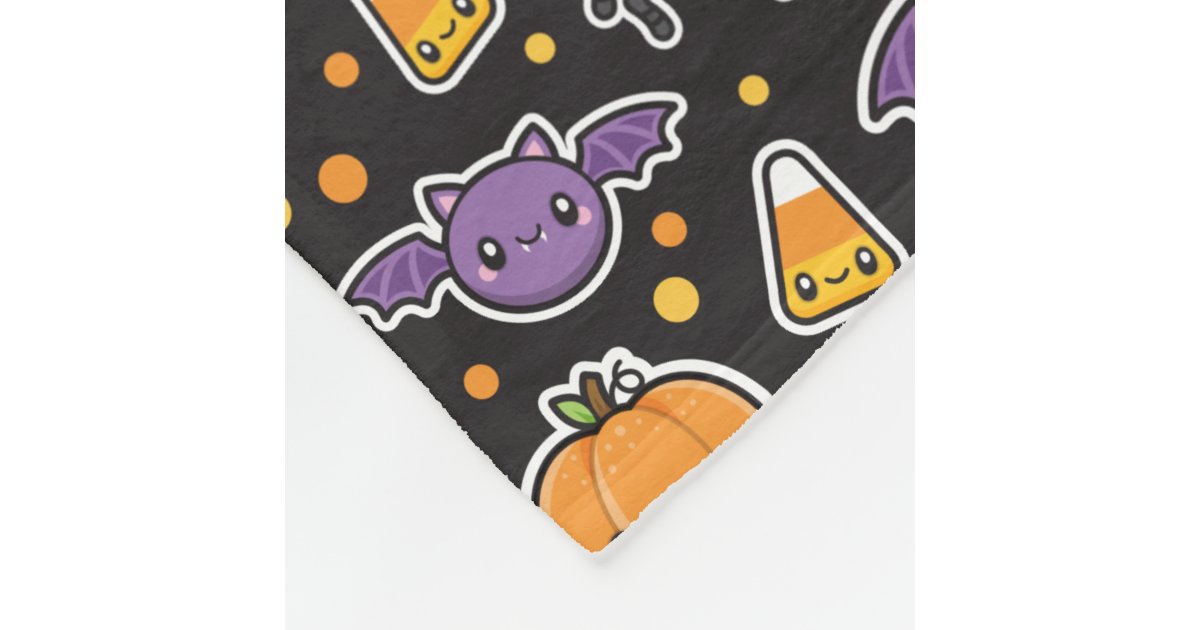 Halloween Treats fleece blanket Zazzle
