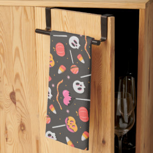 Halloween Treats Kitchen Towel