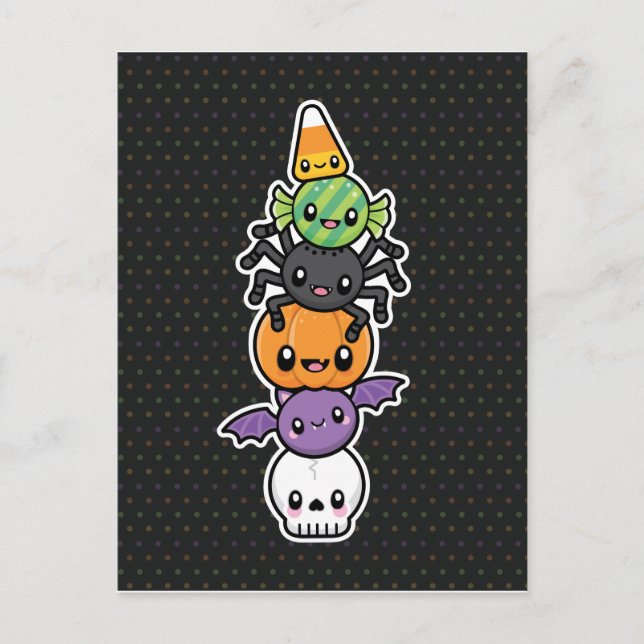 Halloween Treats postcard (Front)