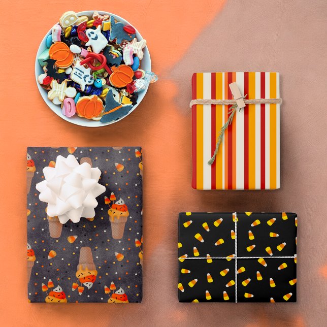 Halloween Treats  Wrapping Paper Sheets (Creator Uploaded)