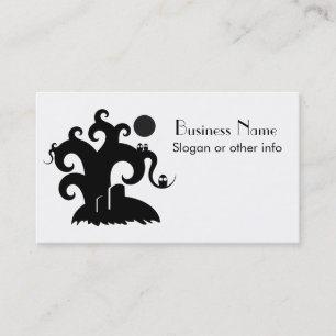 Halloween Tree Business Card