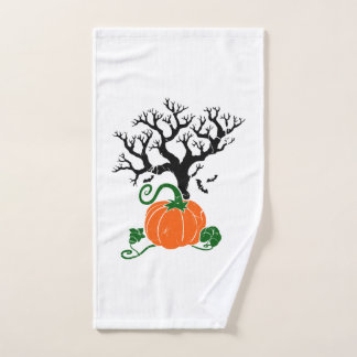 Halloween tree Fall Shirts Halloween Sweatshirt Hand Towel