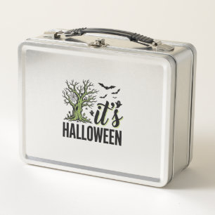 Halloween Tree Its Halloween Vintage Spooky_1 Metal Lunch Box