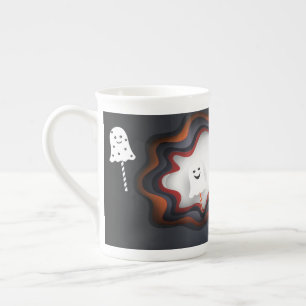 Halloween Trendy Design Bone China Mug