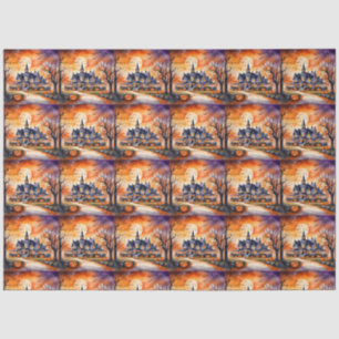 Halloween Trendy Pumpkin Autumn Collection Tissue Paper