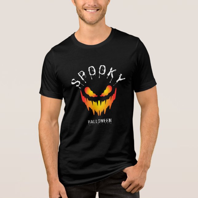 HALLOWEEN Tri-Blend SHIRT (Front)