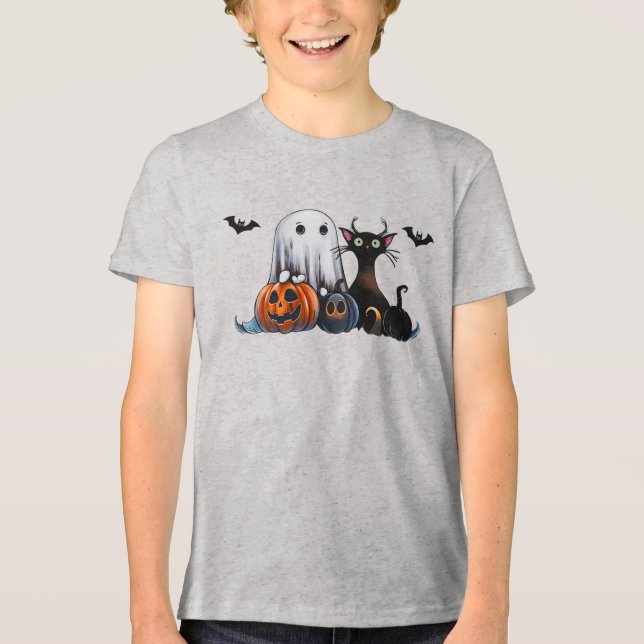 Halloween Tri-Blend Shirt (Front)