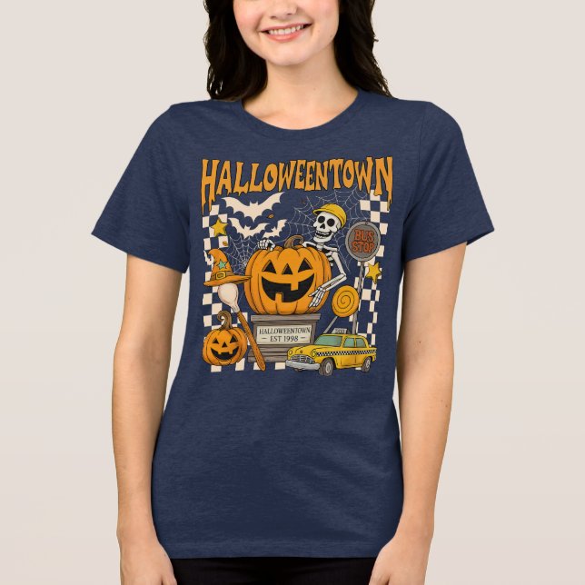 Halloween Tri-Blend Shirt (Front)