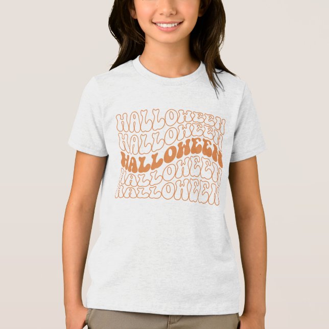 Halloween Tri-Blend Shirt (Front)