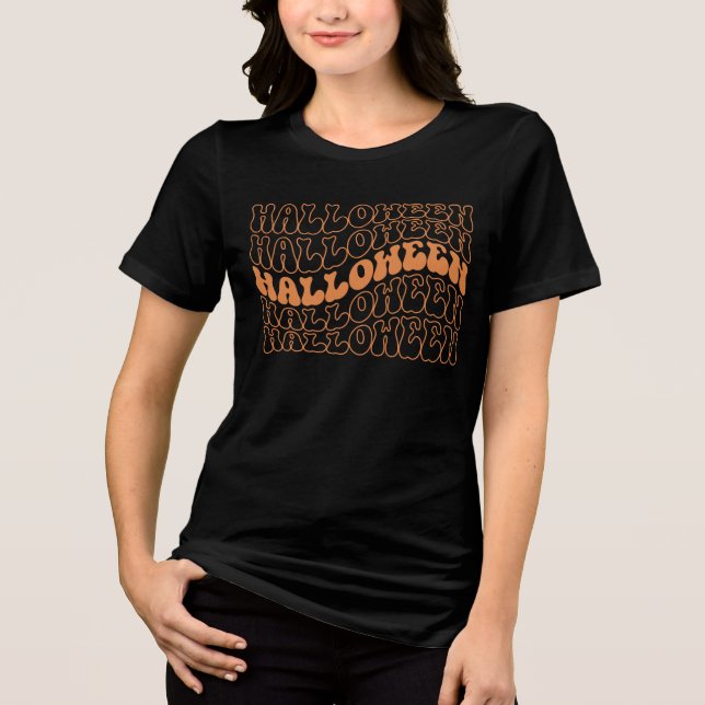 Halloween Tri-Blend Shirt (Front)