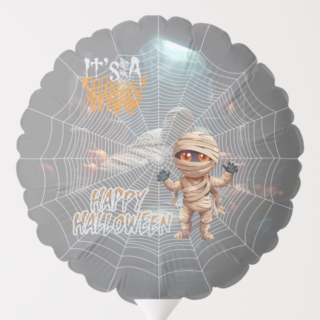 Halloween Trick of Treat Frankenstein Balloon (Back)