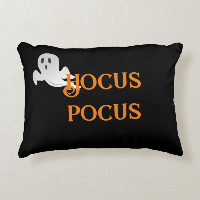 Halloween trick or treat  accent pillow (Front)