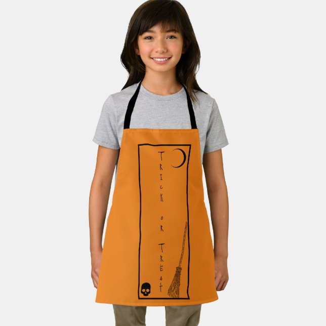 Halloween Trick or Treat  Apron (Insitu)