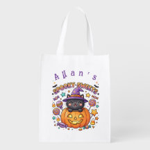 Halloween Trick or Treat Bag | Kids Candy Tote