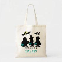 Halloween Trick or Treat Bag with Teal Pumpkins