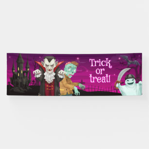 Halloween - Trick or Treat Banner