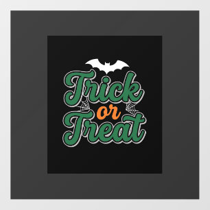 Halloween Trick or Treat Bat Web Design_1 Floor Decals