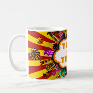 Halloween Trick or Treat Candy and sweets. Autumn Coffee Mug