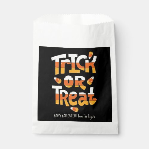 Halloween Trick or Treat Candy Bags