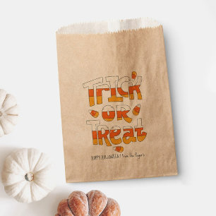 Halloween Trick or Treat Candy Bags