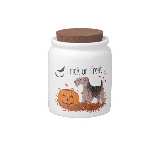 Halloween Trick or Treat Candy Jar