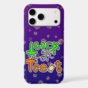 Halloween Trick or Treat iPhone 17 Pro Max Case