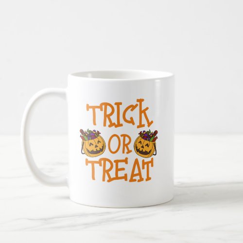 Halloween Trick or Treat Coffee Mug