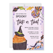 Halloween Trick or Treat Cupcake