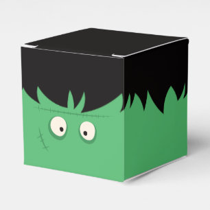 Halloween Trick or Treat Cute Frankenstein Monster Favor Boxes
