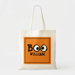 Halloween Trick Or Treat Cute Simple Ghost Tote Bag