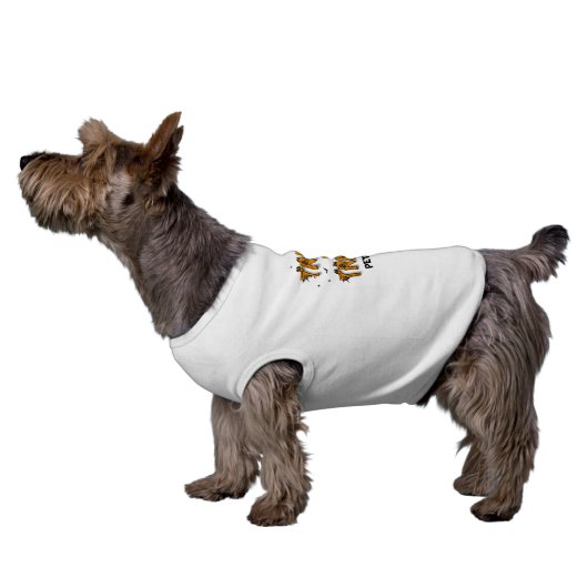 Halloween - Trick or Treat Dog Shirt (#8) (Side)