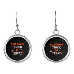 Halloween Trick or Treat Earrings