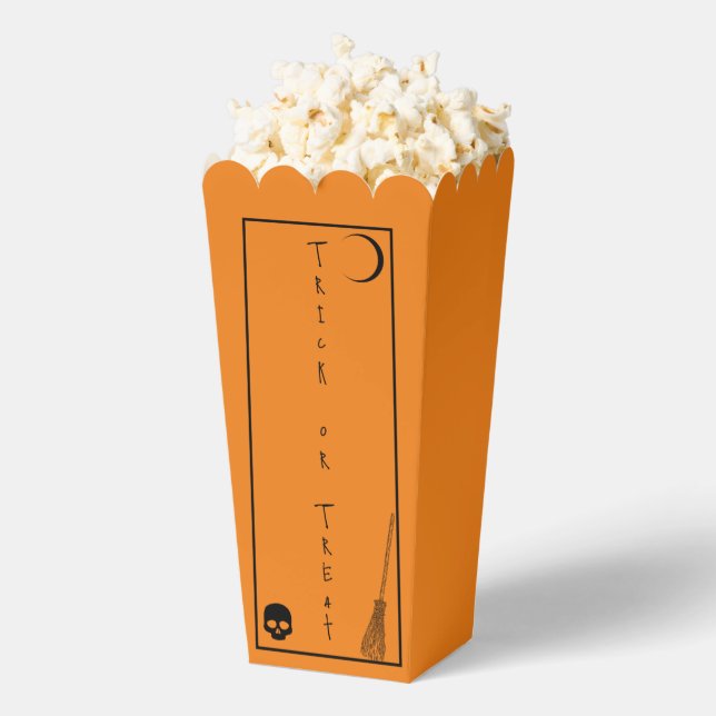 Halloween Trick or Treat  Favor Boxes (Popped)