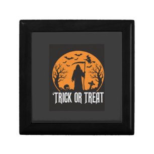 Halloween Trick or Treat Grim Reaper Design_1 Gift Box