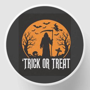 Halloween Trick or Treat Grim Reaper Design_1 Mini Candle Favors