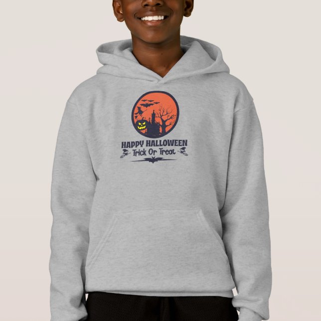 Halloween Trick or Treat   Hoodie (Front)