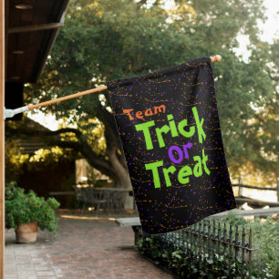 Halloween / Trick or Treat / House Flag