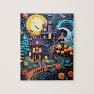 Halloween Trick Or Treat Houses