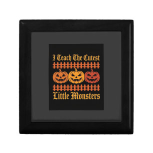 Halloween Trick Or Treat Little Monsters Pumpkin D Gift Box