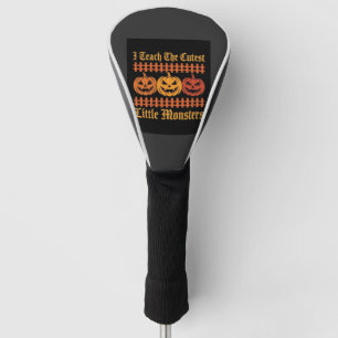 Halloween Trick Or Treat Little Monsters Pumpkin D Golf Head Cover