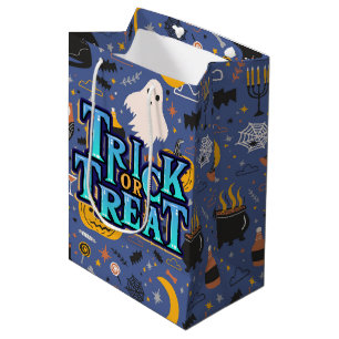 Halloween Trick Or Treat Medium Gift Bag